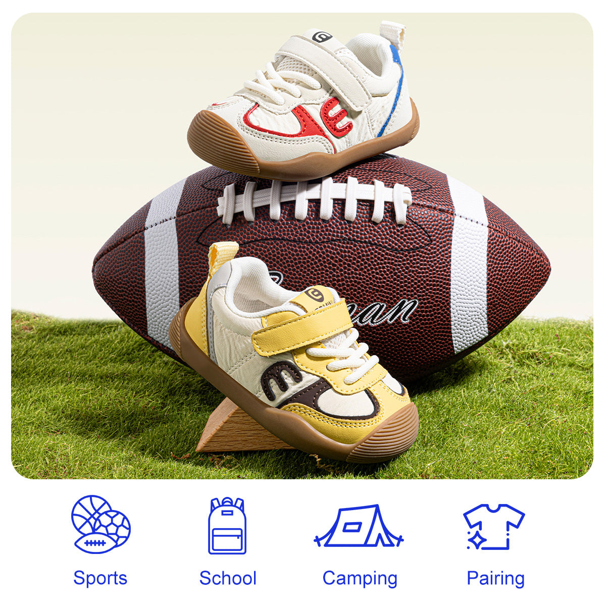 EBMINI COMET lightweight retro sneakers for everyday play