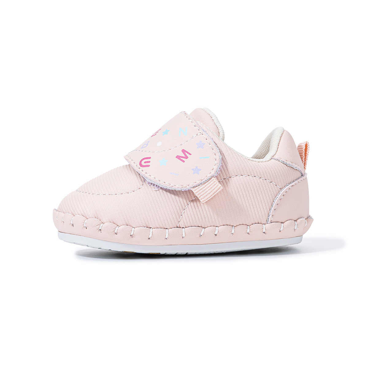 EBMINI CORDY baby shoes with colorful letter and star detail