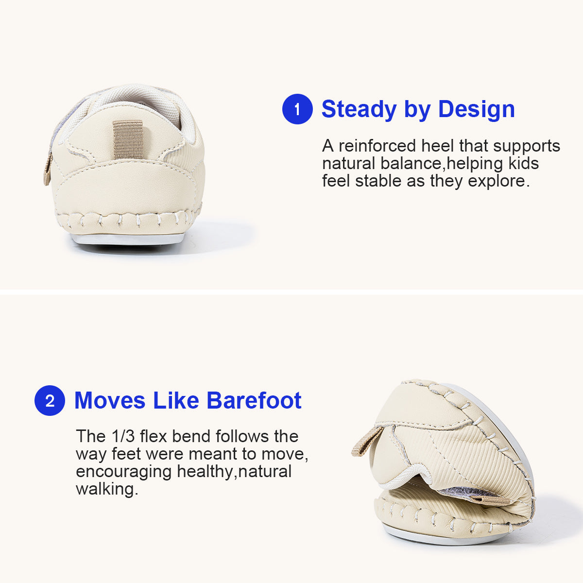 EBMINI CORDY soft textile lining and heel pull tab