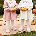 EBMINI COTTONTAIL bunny bow first walker shoes on-foot lifestyle view