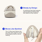 EBMINI COTTONTAIL bunny bow first walker shoes flexible sole detail