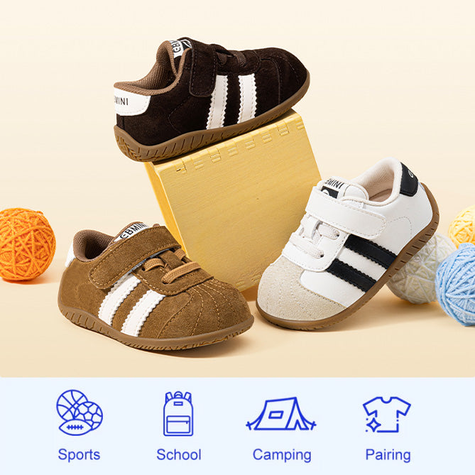 EBMINI COURT lightweight barefoot sneakers for growing feet