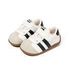 EBMINI COURT barefoot toddler sneakers with a retro court design