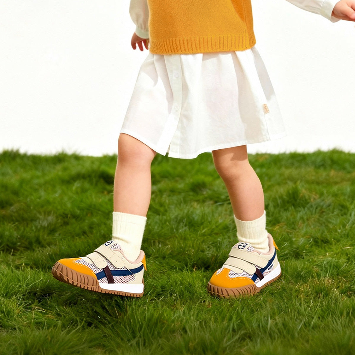 EBMINI CRAG toddler sneakers with a dual-closure design