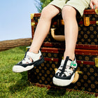 EBMINI CROC easy-on sandals with a secure hook-and-loop strap