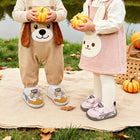 EBMINI CUBBY wide toe first walker sneakers on-foot lifestyle view