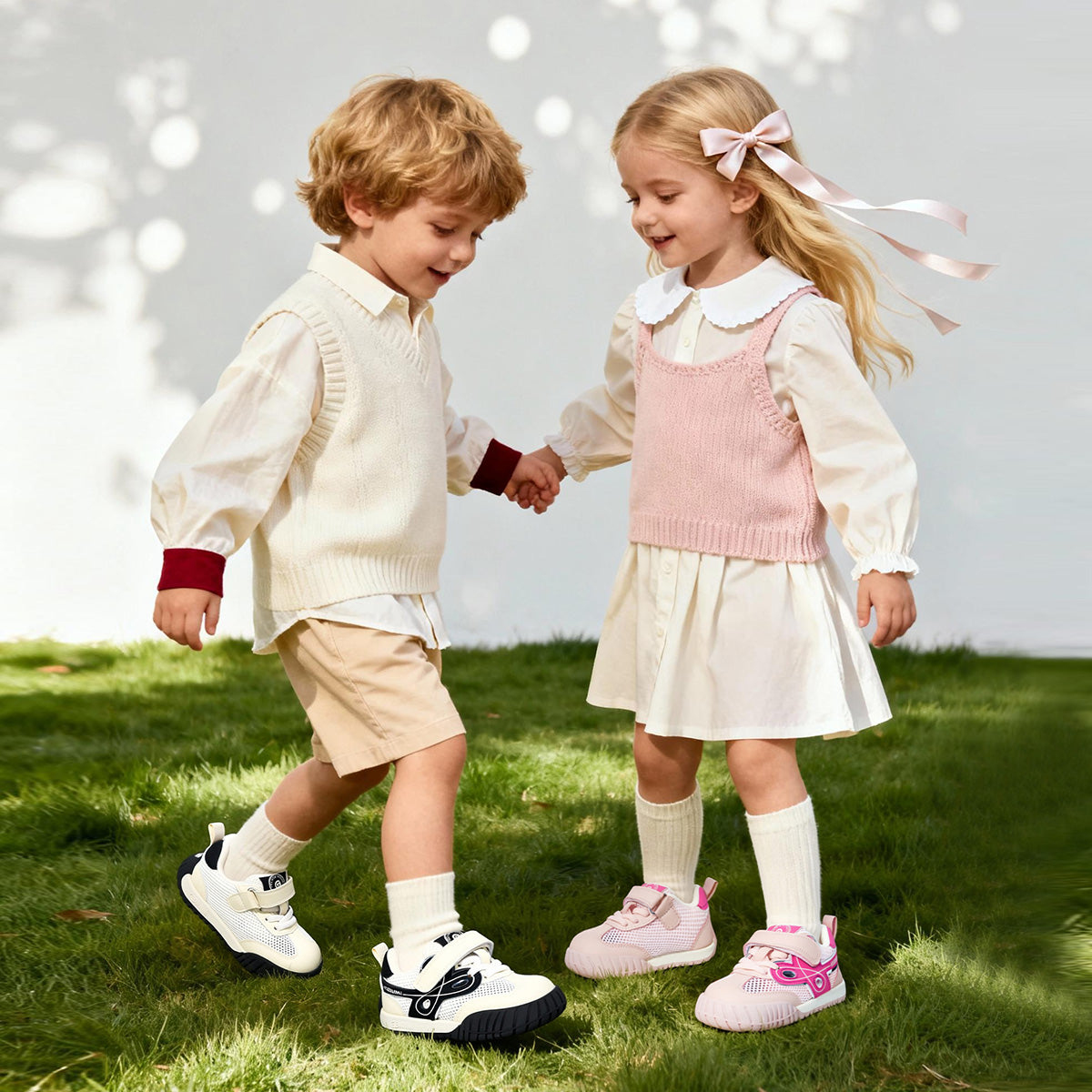 EBMINI CURVE breathable mesh sneakers for active children