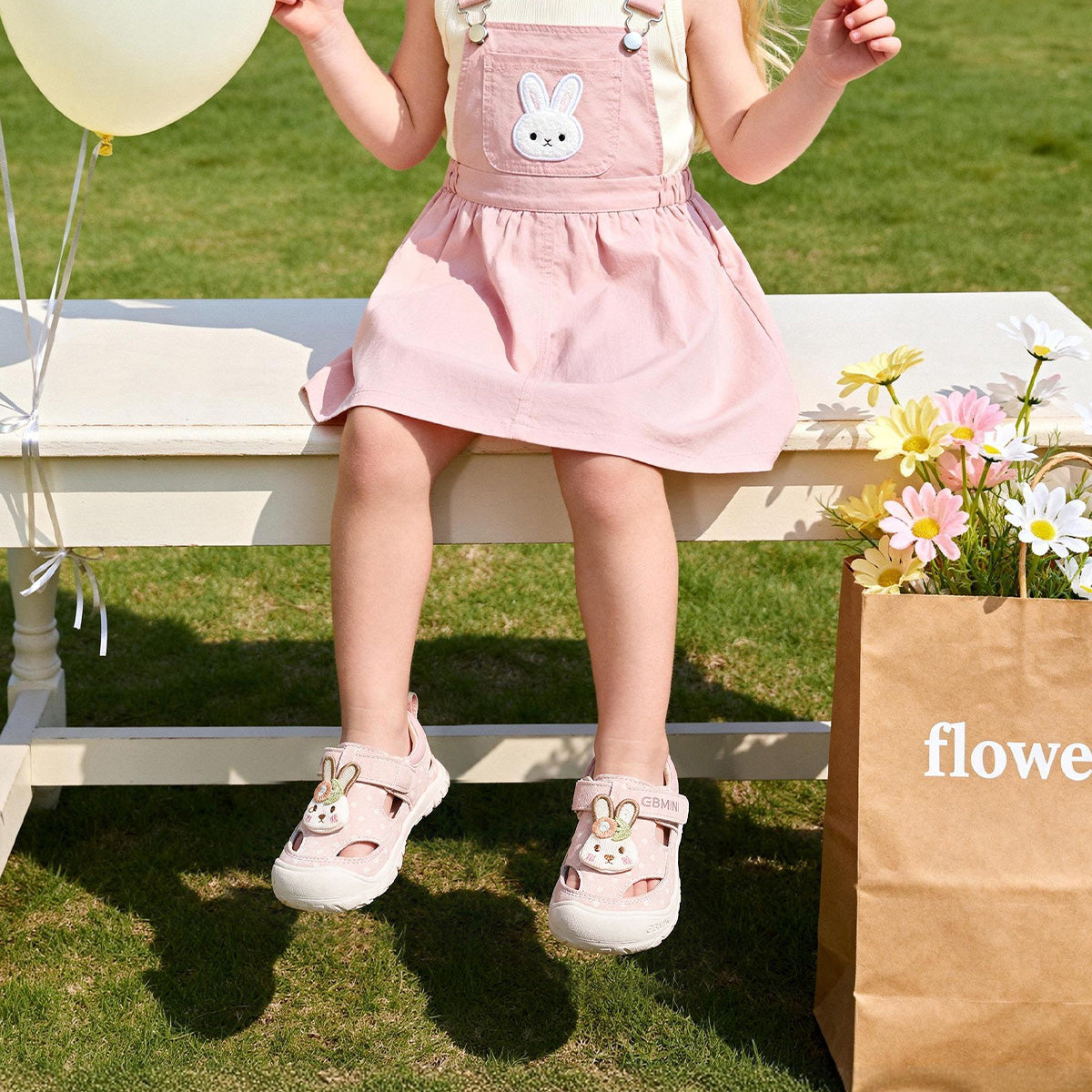 EBMINI DOTTY breathable girls sandals for summer play