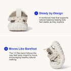 EBMINI DOTTY non-slip sandals for playground activities