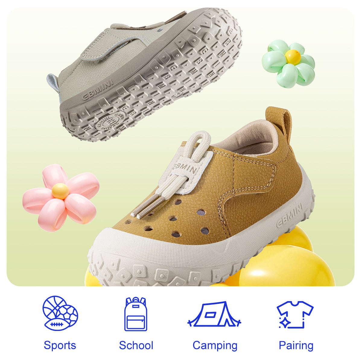 EBMINI DRAW lightweight sport sneakers for everyday play