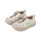 EBMINI DRAW barefoot toddler sneakers with an adjustable pull-cord design