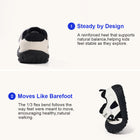 EBMINI DURA non-slip toddler sneakers with a lug outsole
