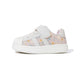 EBMINI FLORET close-up of floral textile upper and protective toe