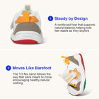 EBMINI FLUTTER non-slip toddler sneakers for active play