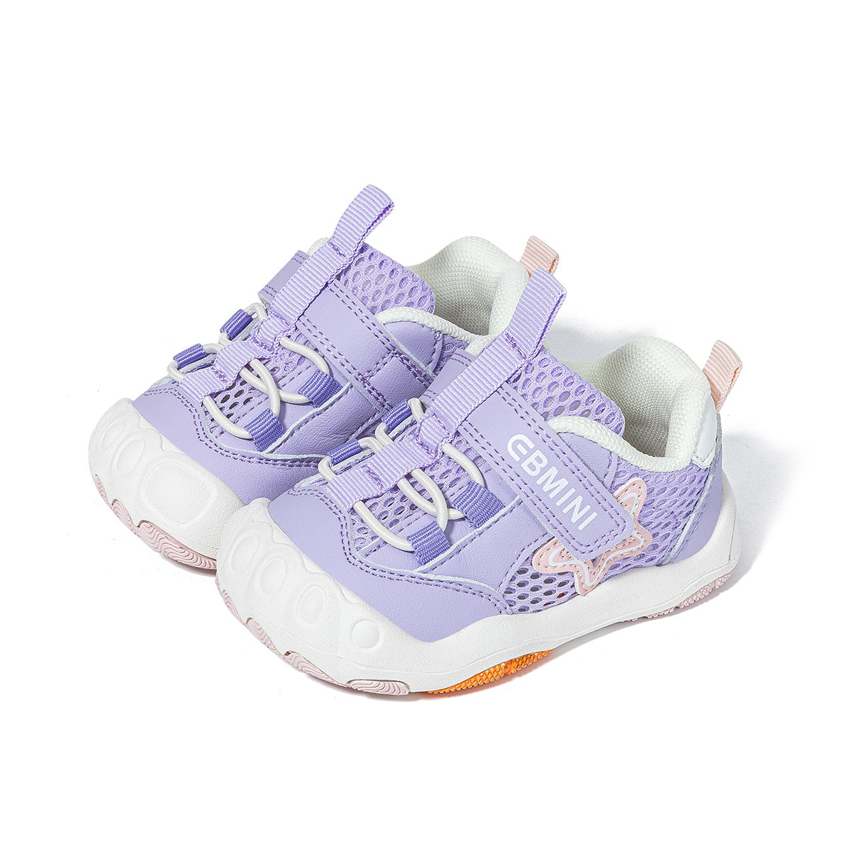 EBMINI FLUTTER barefoot toddler sneakers with a butterfly-inspired design
