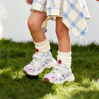 EBMINI FORGE toddler sneakers with bungee laces and a secure strap