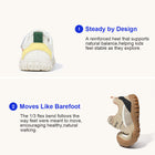 EBMINI FUSE non-slip toddler sneakers with a lug outsole