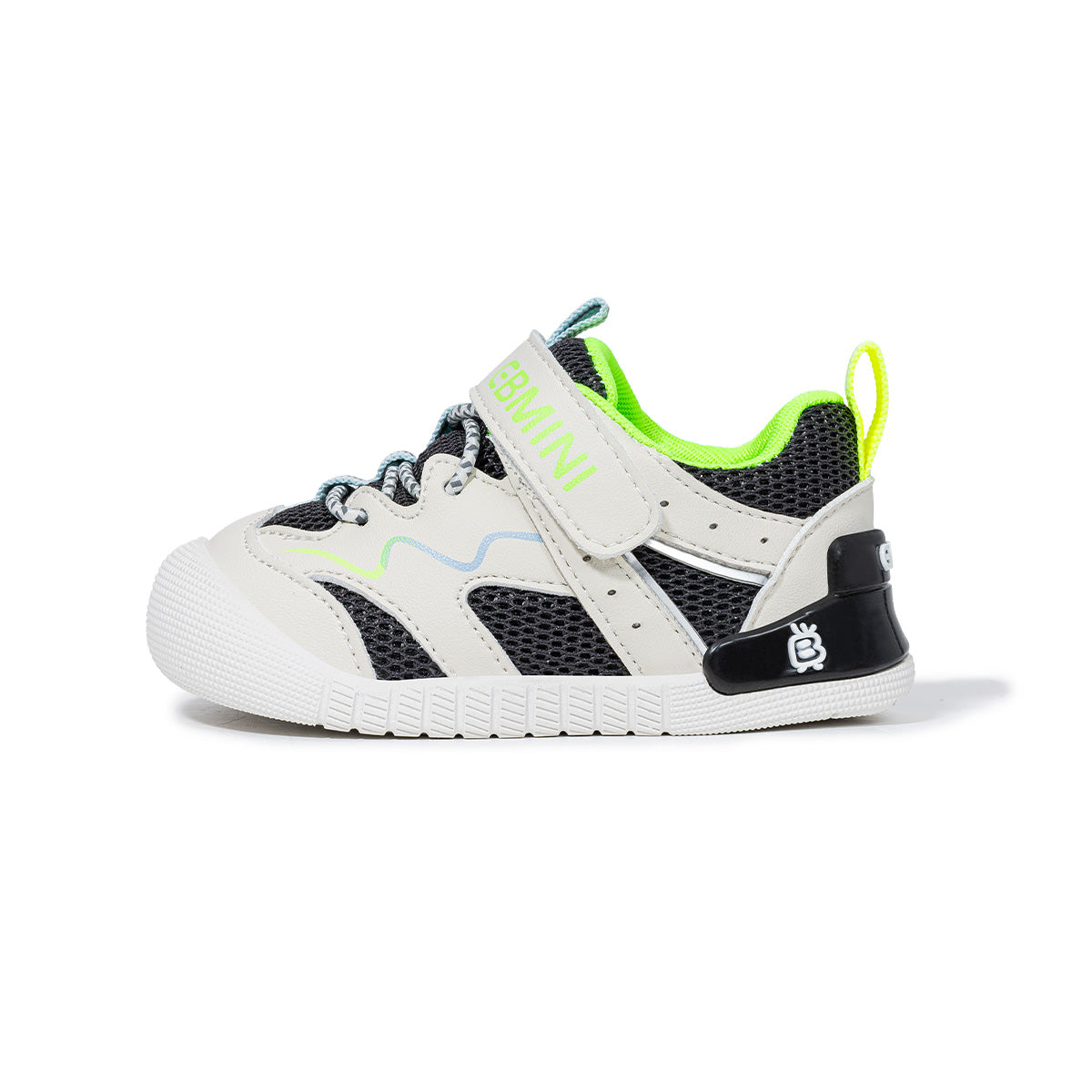 EBMINI GLOW flexible toddler sneakers designed for natural movement