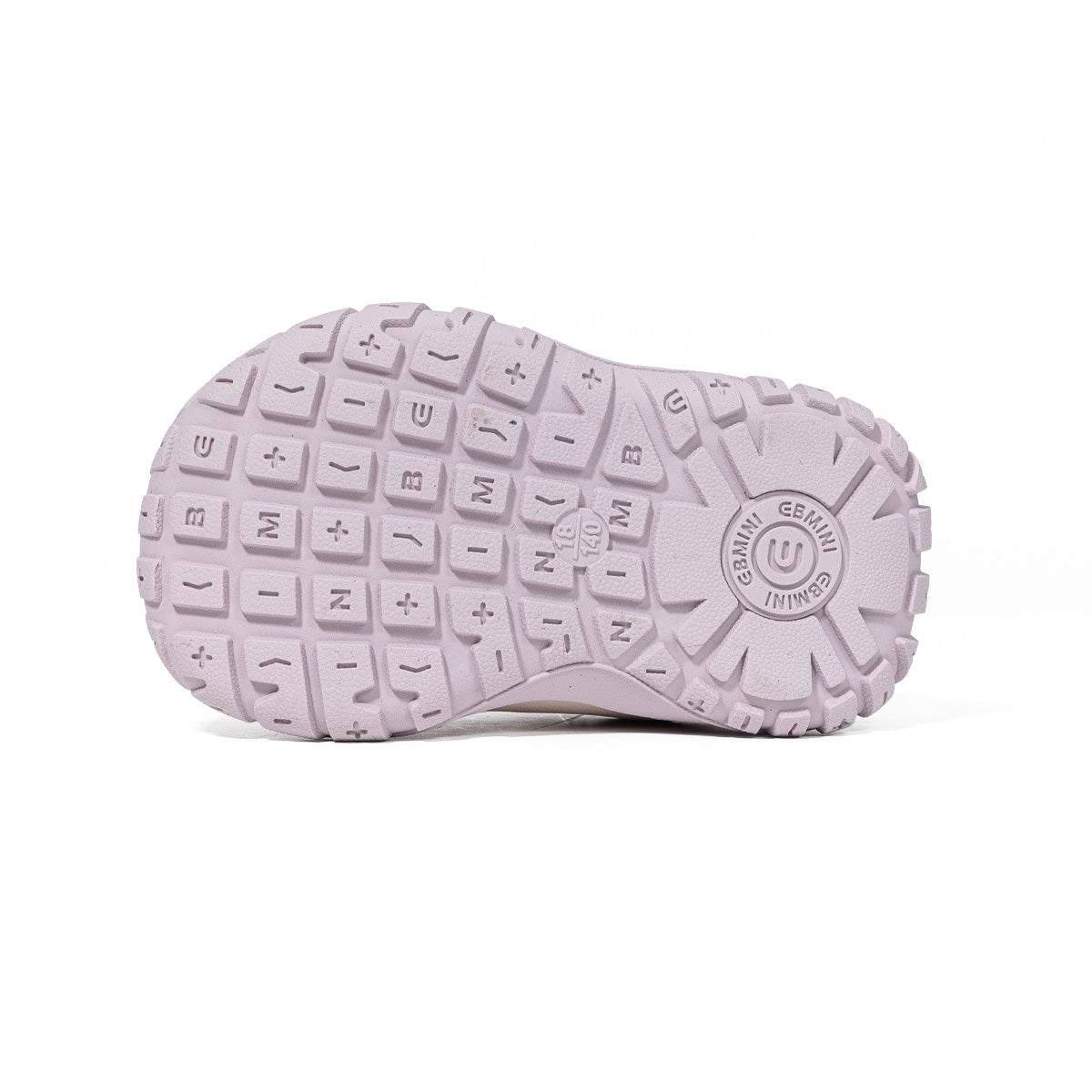 EBMINI GRIT purple and silver sandals for active outdoor play