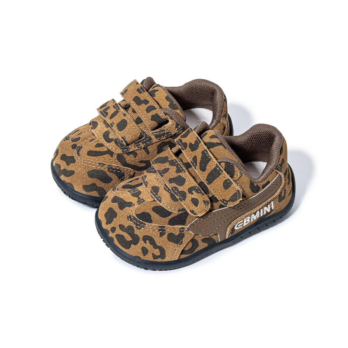 EBMINI HERITAGE suede-look toddler sneakers — hero product view
