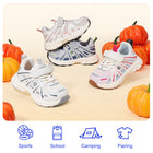 EBMINI HIGHLAND chunky mesh kids sneakers — toe detail