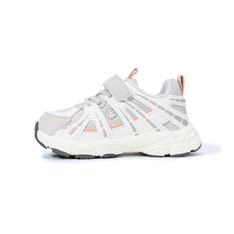 EBMINI HIGHLAND chunky mesh kids sneakers — on-foot styling