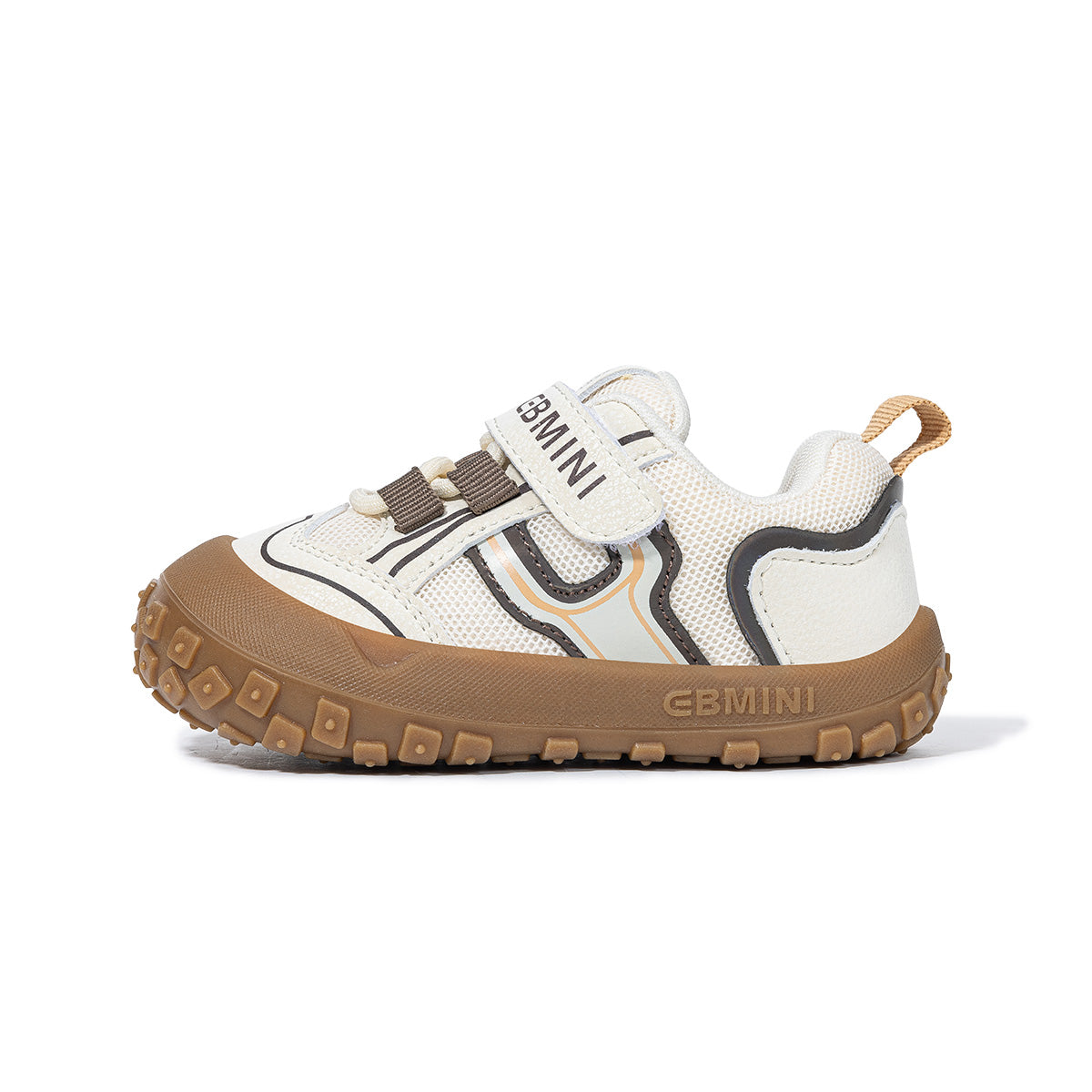 EBMINI HIKE first-walker sneakers with a roomy wide toe box