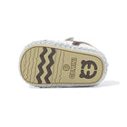 EBMINI HOMESTEAD brown baby shoe side profile
