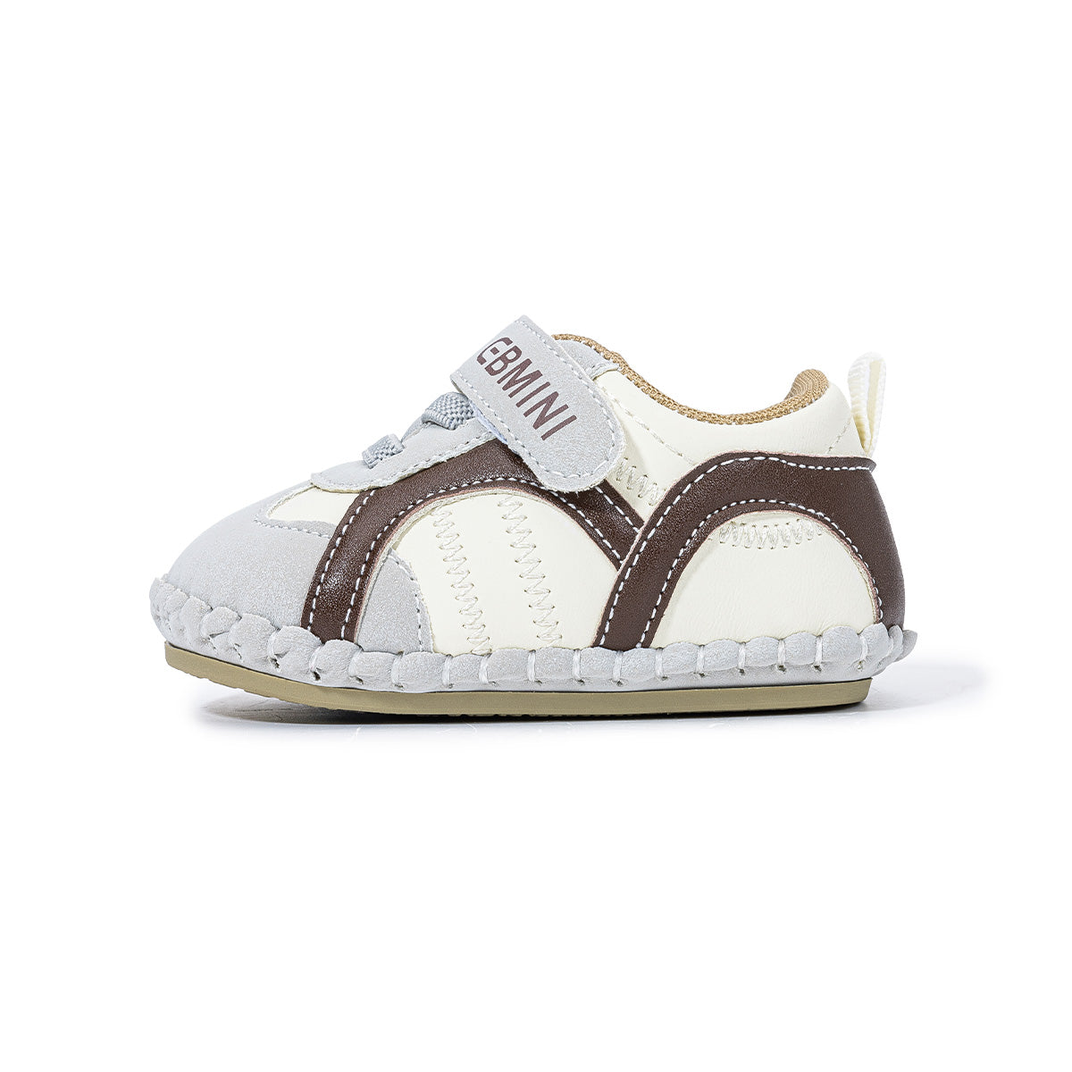 EBMINI HOMESTEAD brown and pink baby prewalker shoe options