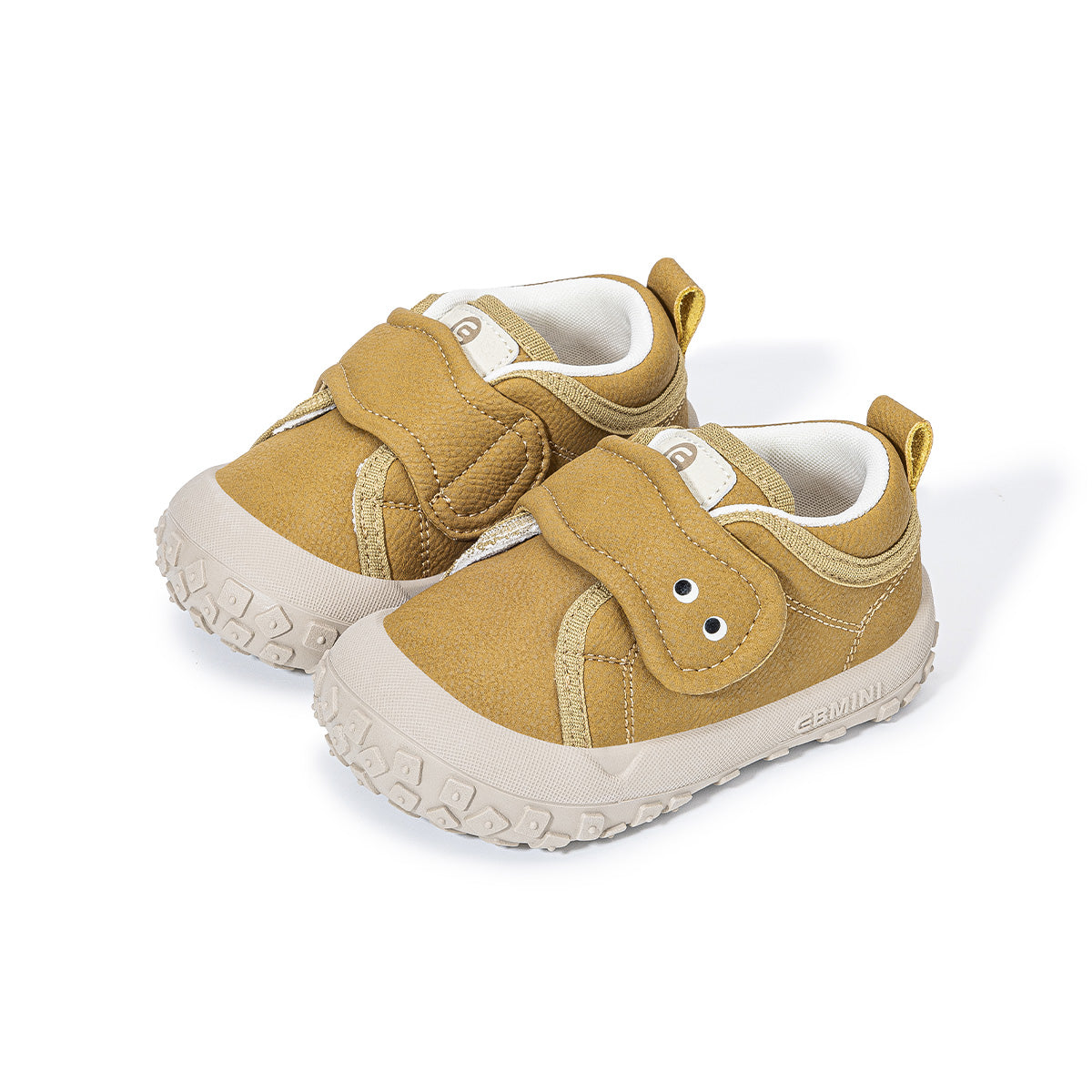 EBMINI HOPPY wide toe bunny canvas sneakers easy closure detail