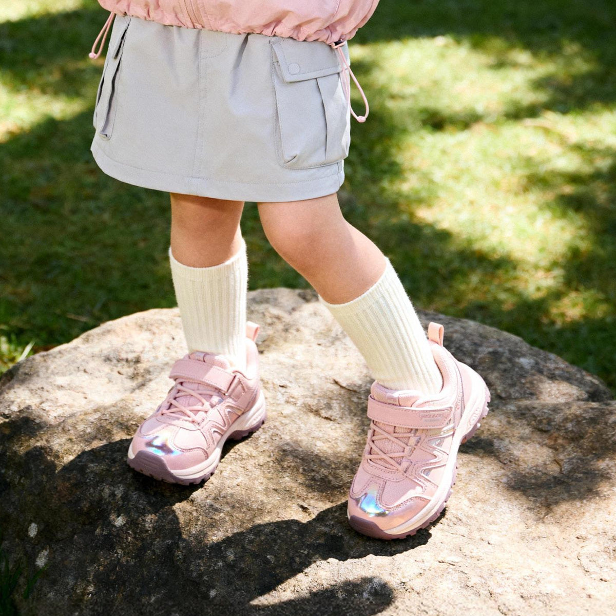 EBMINI ISLE breathable mesh sneakers for active kids