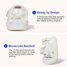 EBMINI IVORY breathable dress sneakers for toddler girls