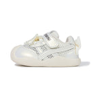 EBMINI IVORY pink and white barefoot sneakers for growing feet