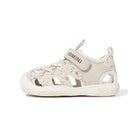 EBMINI IVY closed-toe sandals with a roomy wide toe box