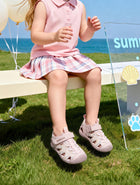 EBMINI IVY easy-on sandals with a secure hook-and-loop strap