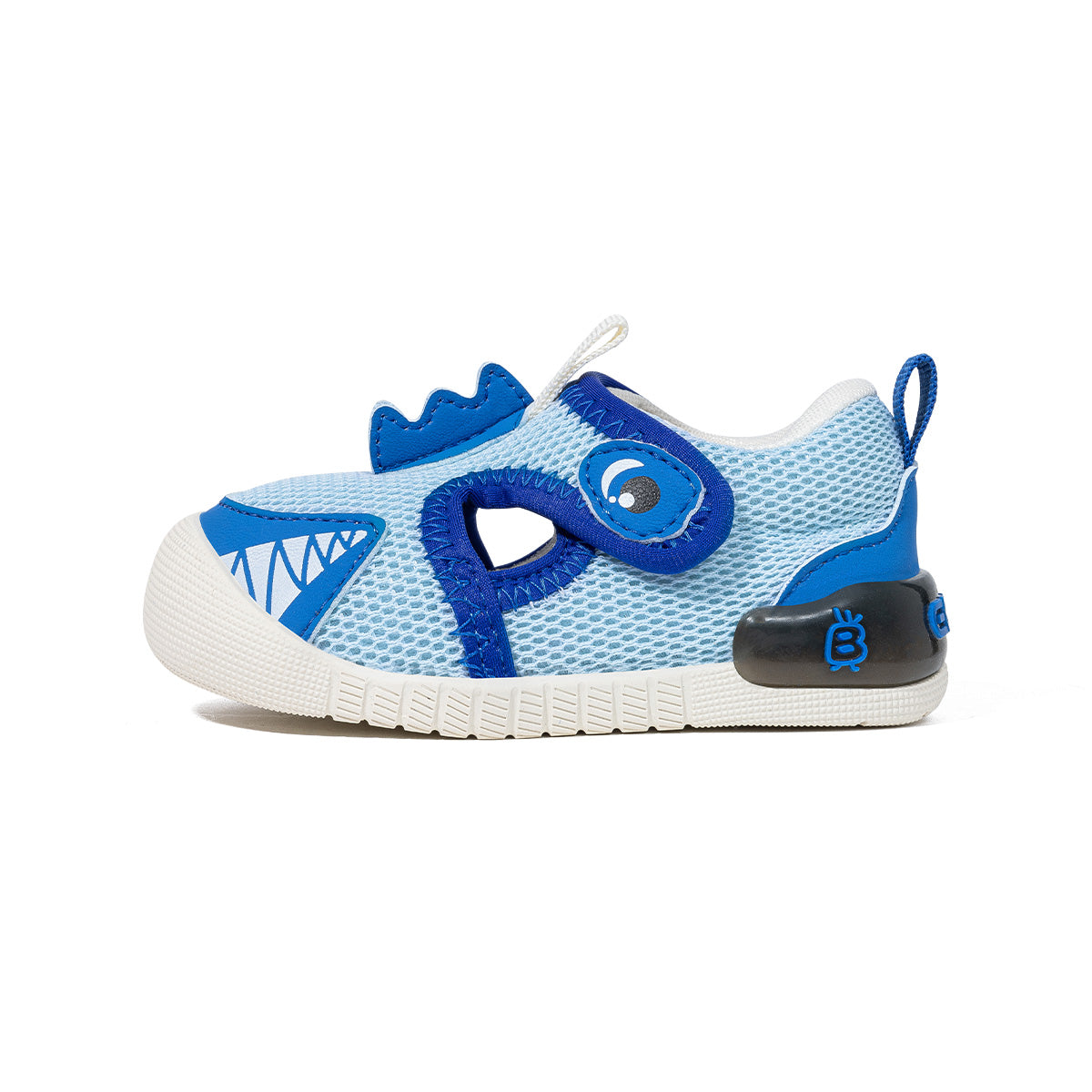 EBMINI JAWS toddler sneakers with a roomy wide toe box