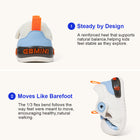 EBMINI JAWS blue cartoon sneakers for growing feet