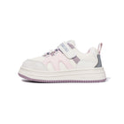 Side profile of EBMINI KICKFLIP lightweight toddler skate sneakers