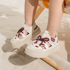 EBMINI KNOT lace-up sandals with a secure adjustable fit