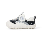 EBMINI KODIAK bear appliqué toddler sneakers — front angle