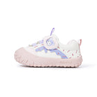 EBMINI KODIAK bear appliqué toddler sneakers — on-foot styling