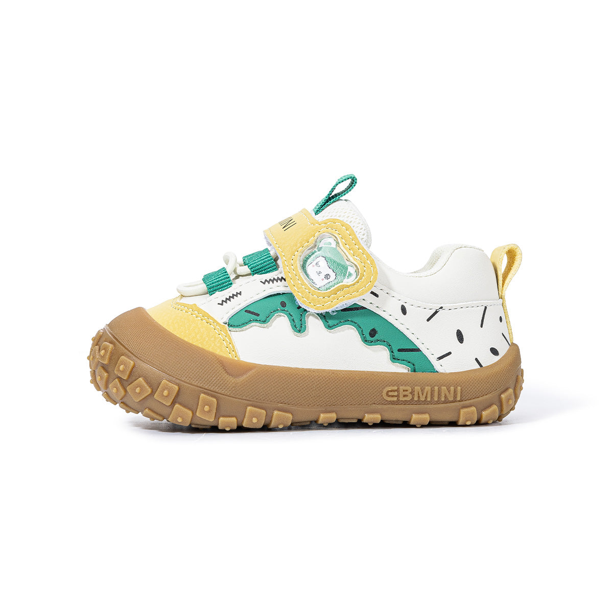 EBMINI KODIAK bear appliqué toddler sneakers — product detail