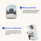 EBMINI KOTA non-slip toddler sneakers for outdoor adventures