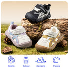 EBMINI LANE striped barefoot toddler sneakers product view 6