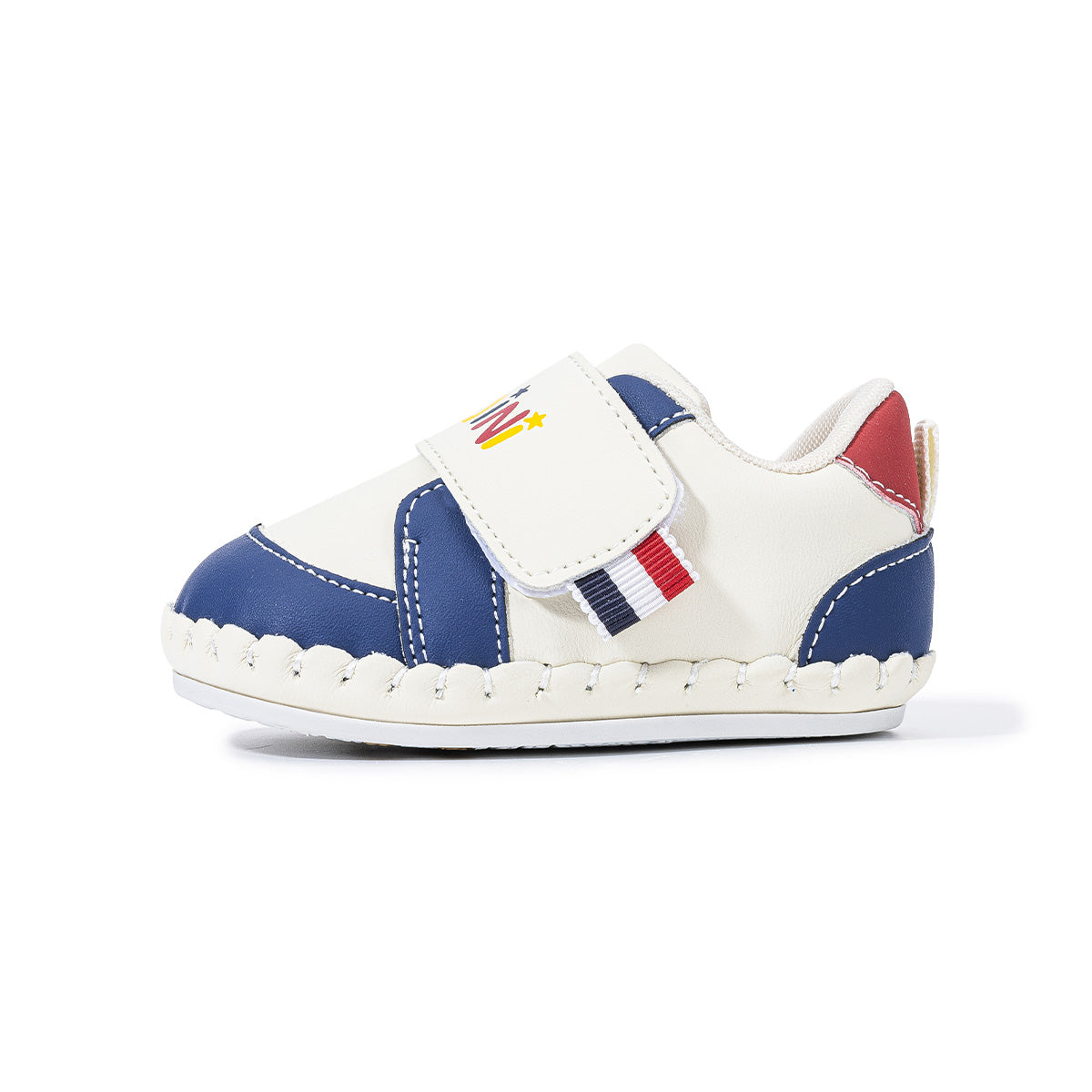 EBMINI LETTERLOOP baby prewalker shoes with colorful letter strap