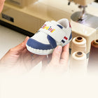 EBMINI LETTERLOOP pink baby prewalker shoe color option