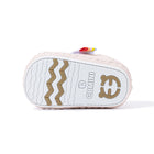 EBMINI LETTERLOOP blue baby prewalker shoe top view