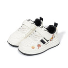 EBMINI LUCKY barefoot toddler sneakers with a playful cartoon design