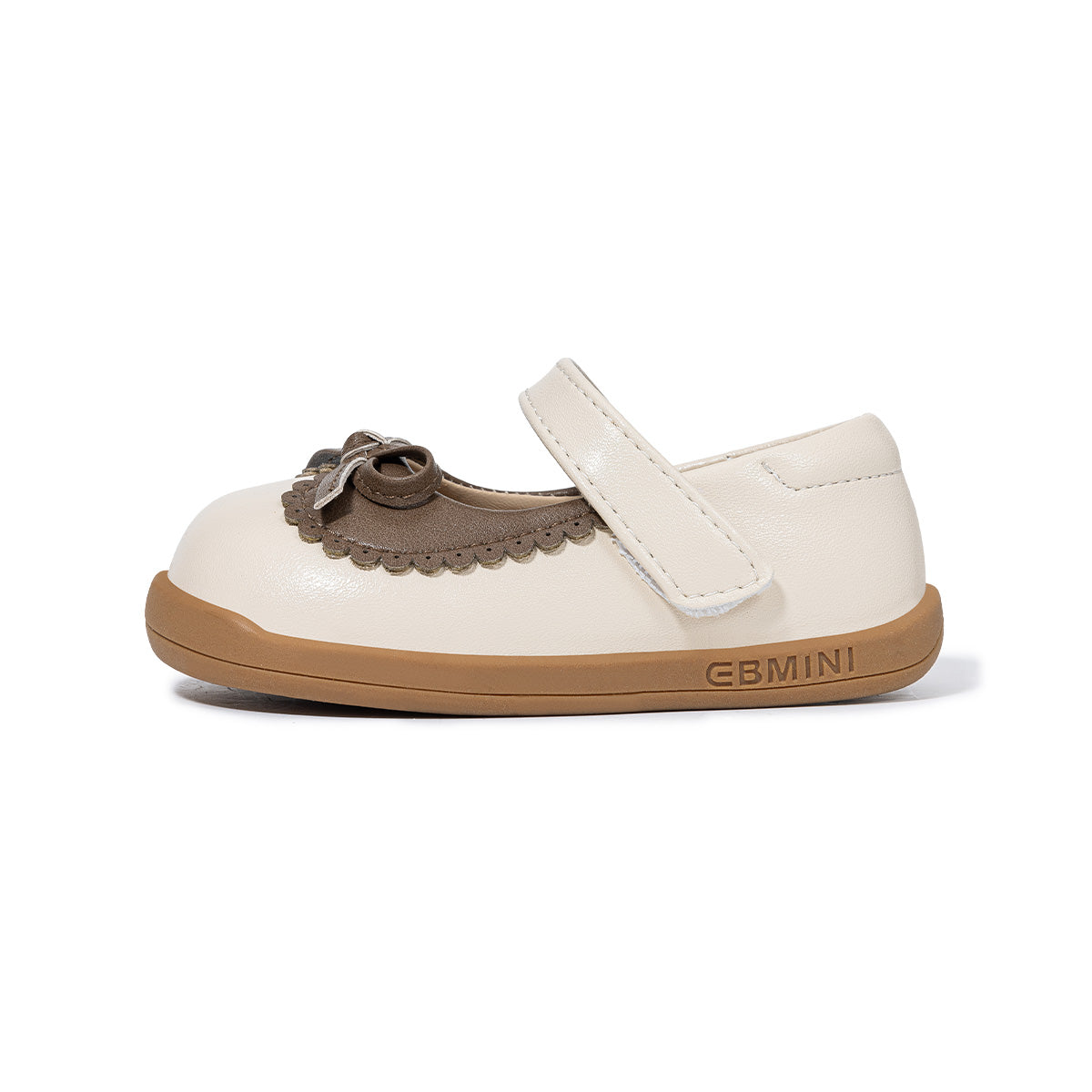 EBMINI LYLA toddler sneakers with a roomy wide toe box