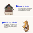EBMINI MESA non-slip toddler sneakers for hiking and playground adventures